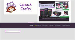 Desktop Screenshot of canuckcrafts.com